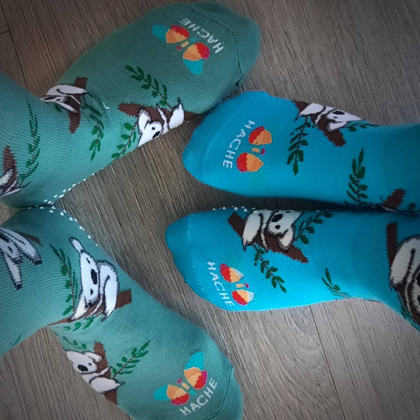 Calcetines antideslizantes animales